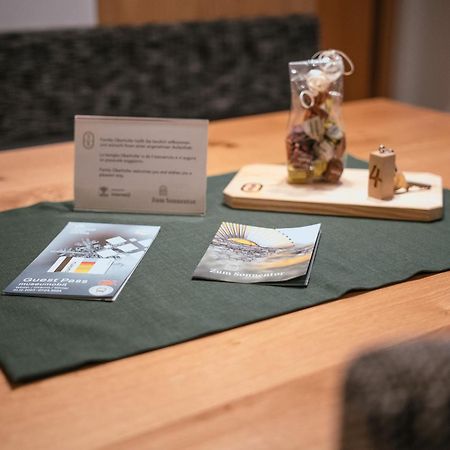 Ferienwohnung Zum Sonnentor App Larix Luttach Exterior foto