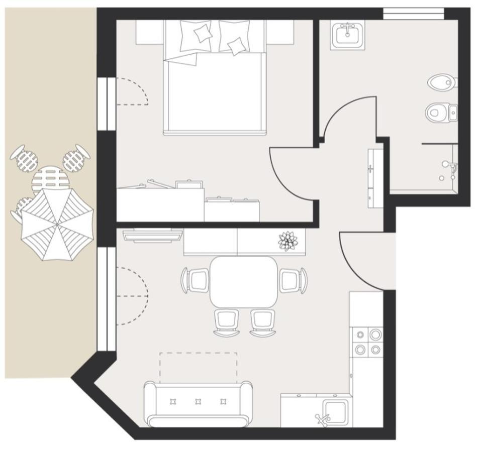 Ferienwohnung Zum Sonnentor App Larix Luttach Exterior foto